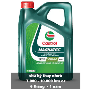 Dầu máy Castrol Magnetic 10W40 (4 lít)