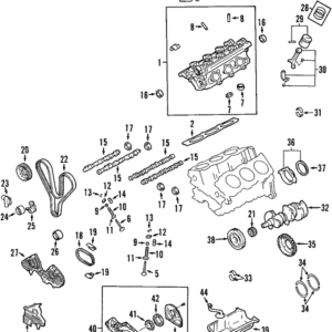 Engine Camshaft Plug - Hyundai (22327-35504)