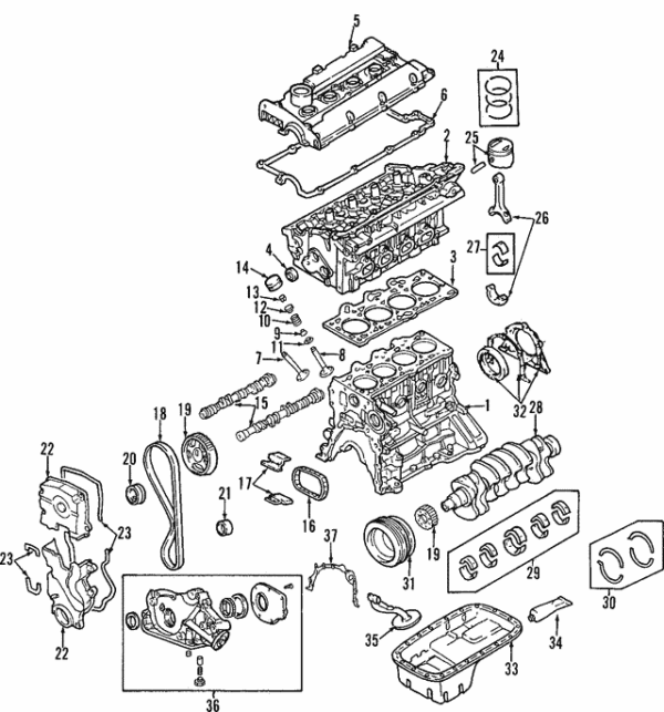 Bearings - Hyundai (23060-26435)