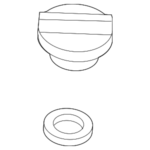 Nắp đổ dầu - Hyundai (26510-26611)